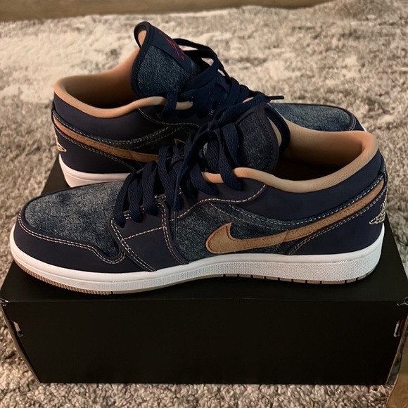 Brand new Jordan 1 low denim - Picture 3 of 3